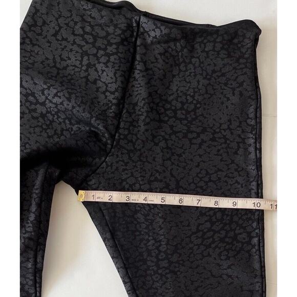 Lysse Animal Print Legging Women M Black Stretch Tommy Control High Rise - Picture 5 of 11